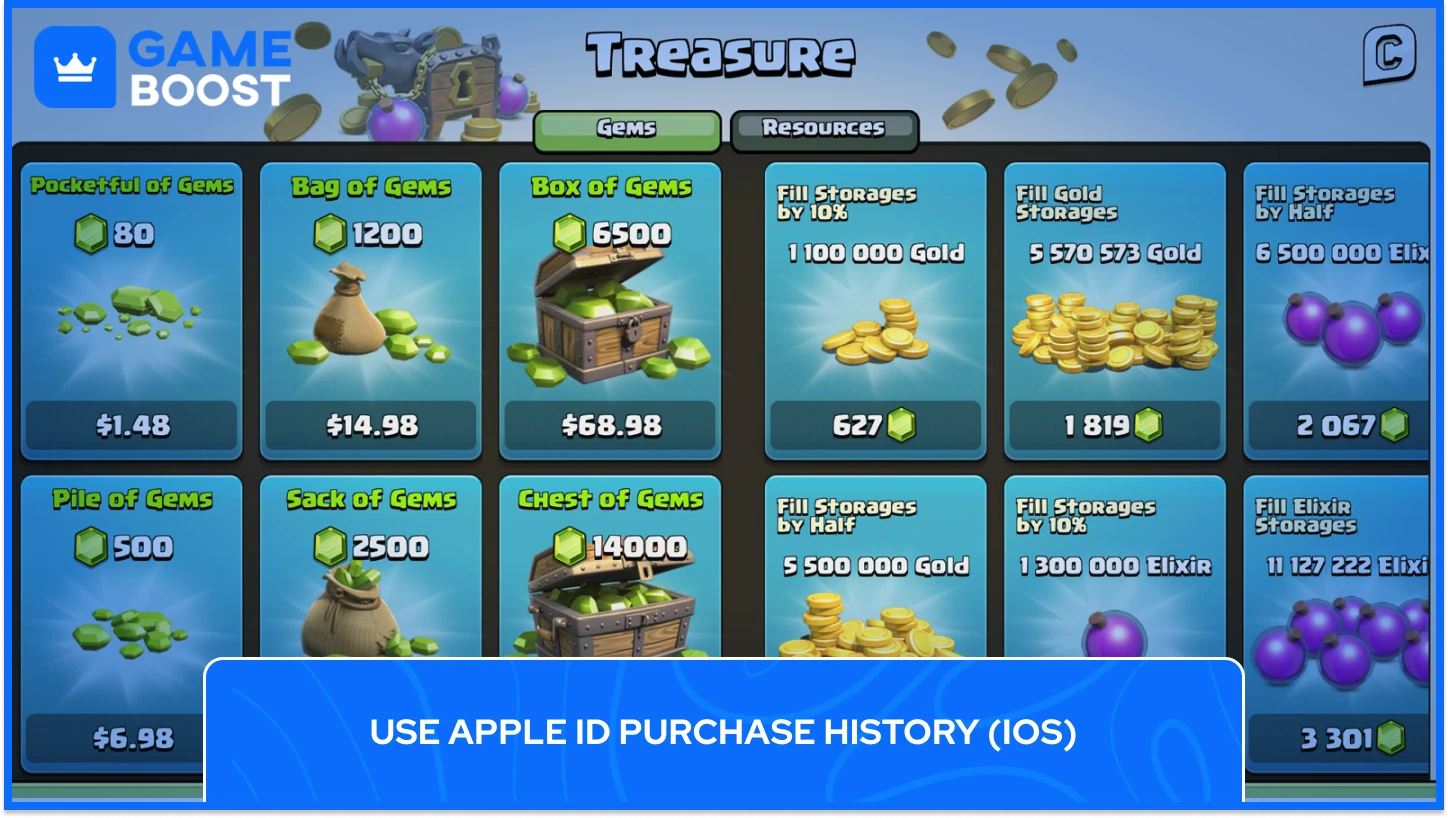 clash of clans jalokivet