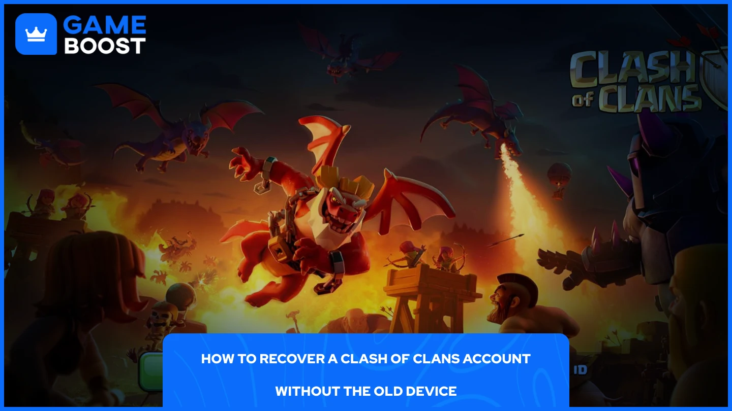 uma imagem da tela de carregamento do clash of clans