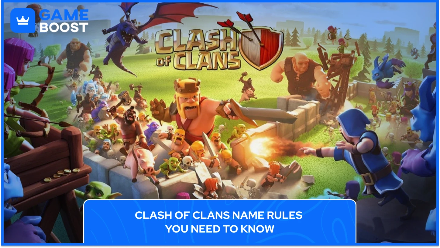 Правила имен в Clash of Clans