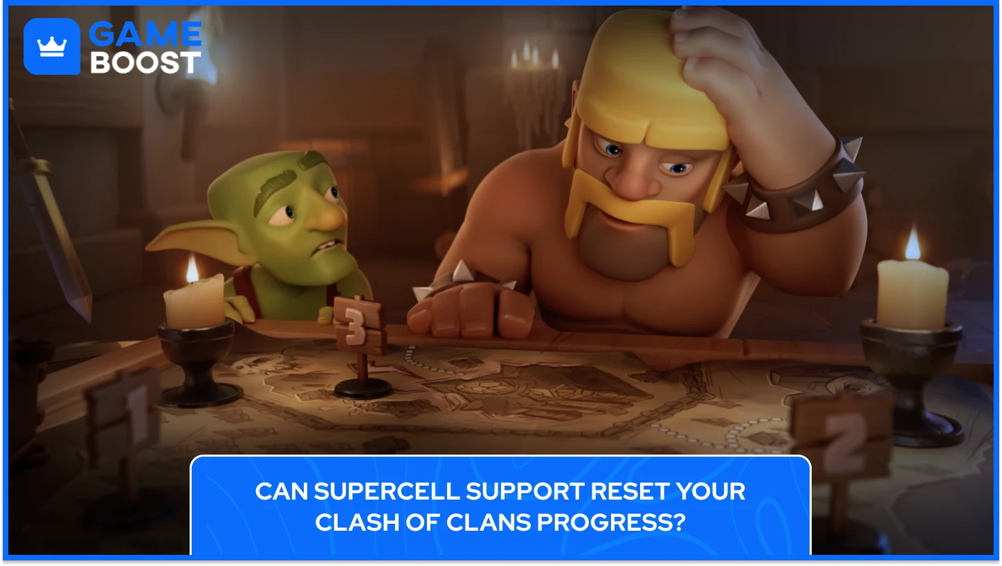 Reset Clash of Clans Progress