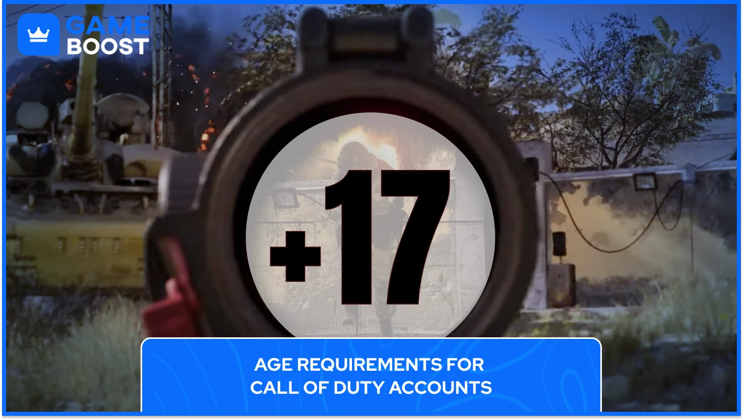 Ålderskrav för Call of Duty-konton