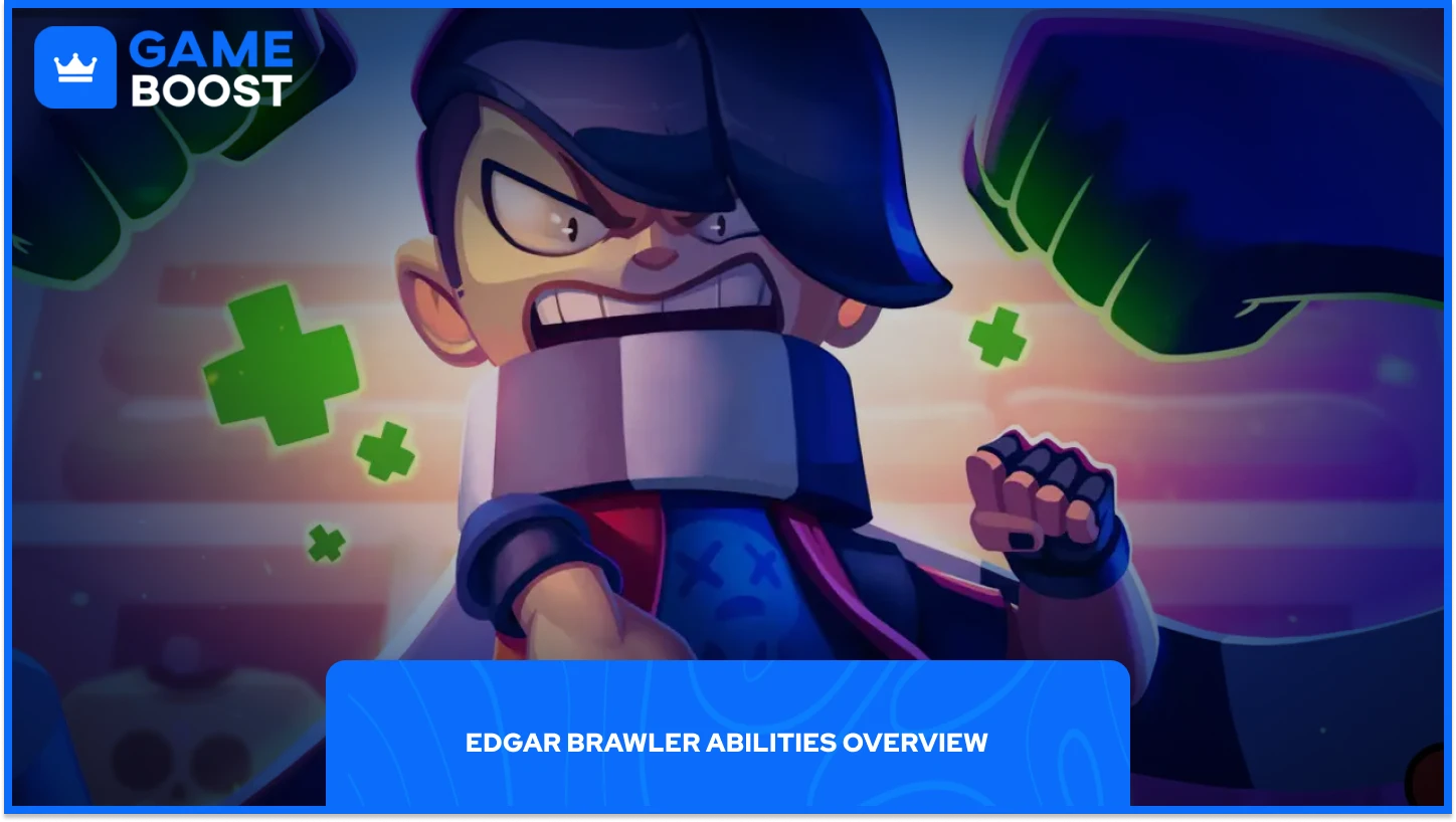 Edgar de Brawl Stars en train de frapper le spectateur.