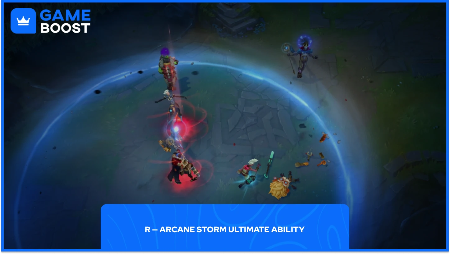LoL Viktor Arcane Storm Ultimate Ability