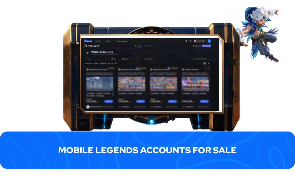 Cuentas de Mobile Legends en Venta