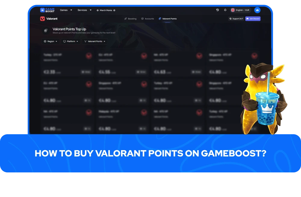 How to Buy Valorant Points on GameBoost