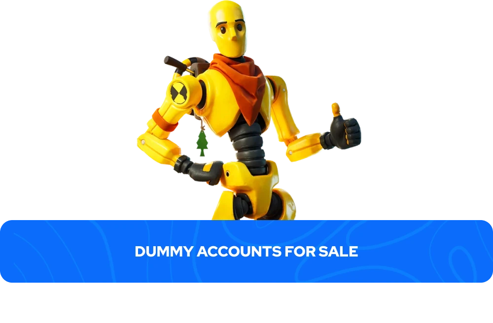 Dummy accounts banner