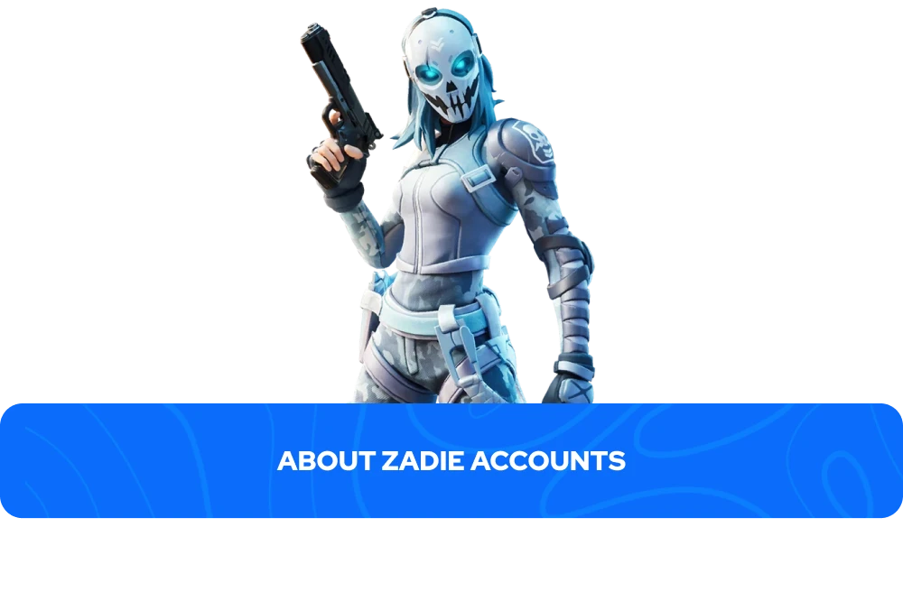 about Zadie accounts banner