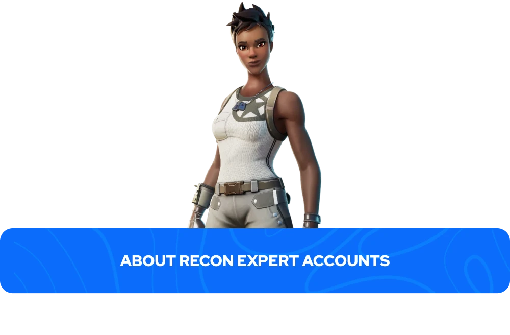 about Recon Expert accounts banner
