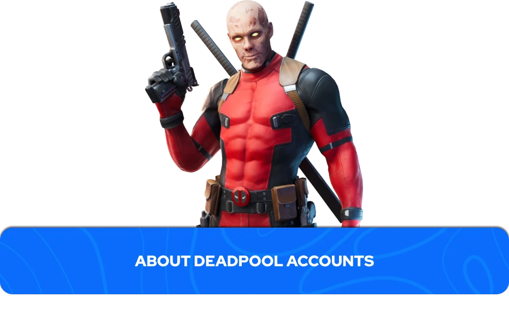 About Deadpool accounts banner