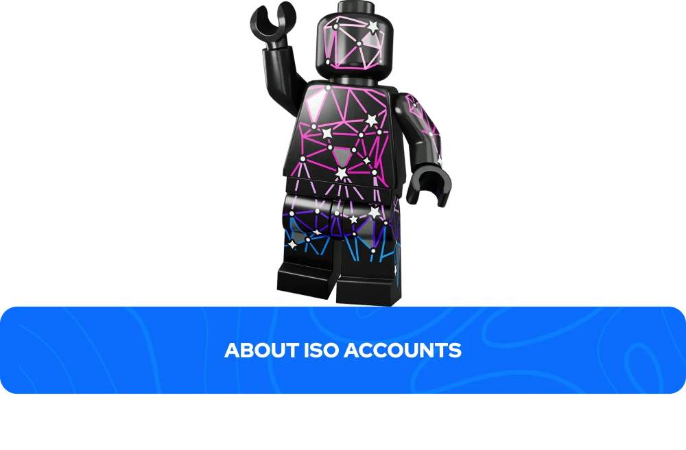 about ISO accounts banner