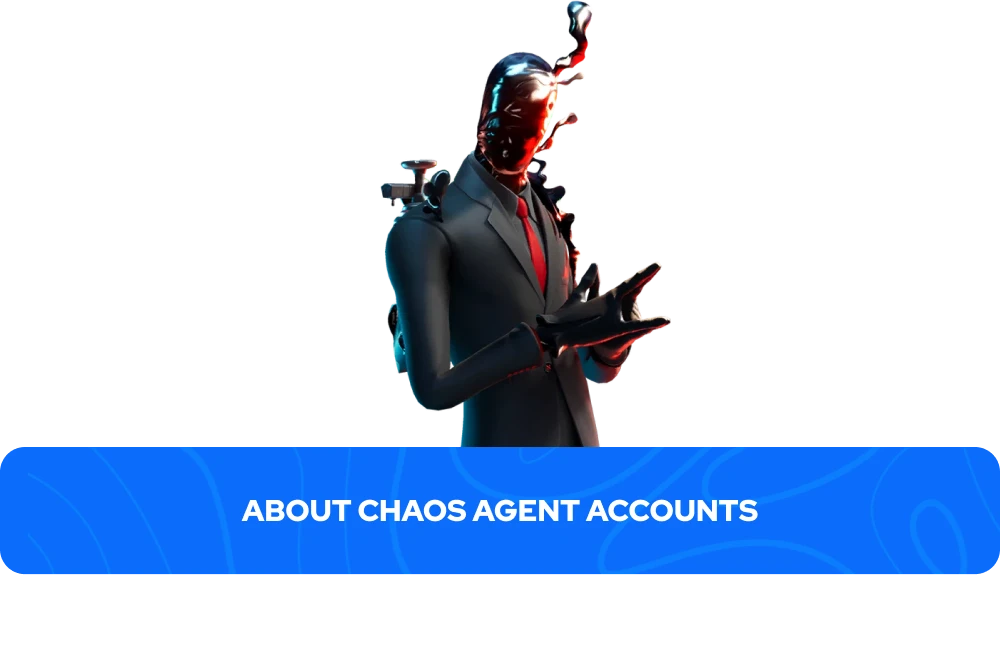 about Chaos Agent accounts banner