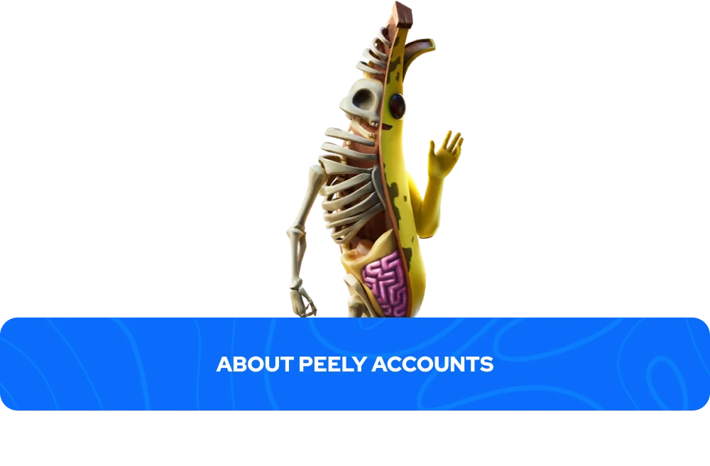 about Peely accounts banner
