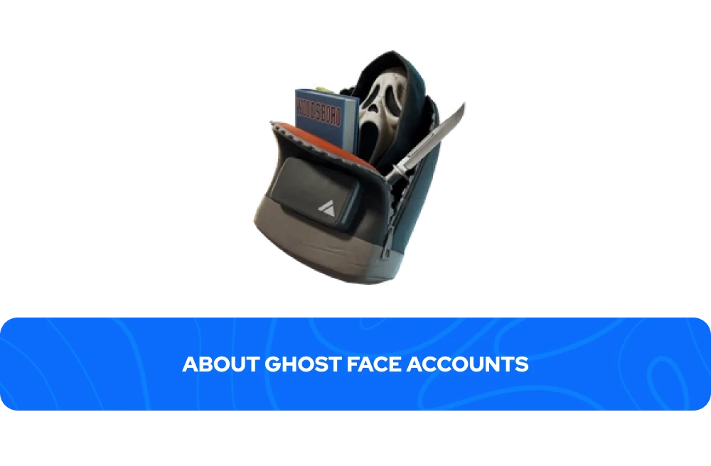 about Ghost Face accounts banner