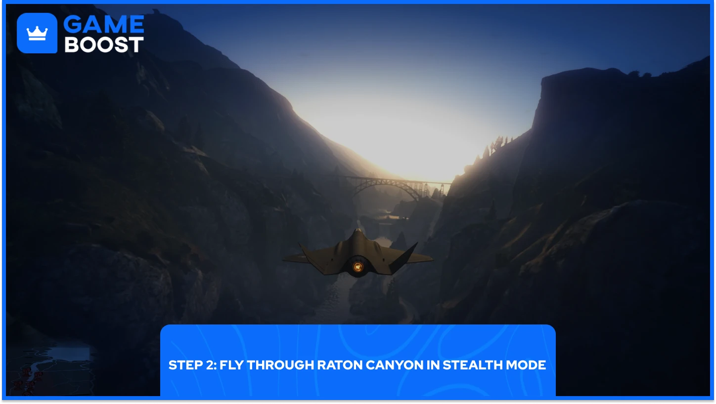 GTA 5 F-160 Raiju kanyonu