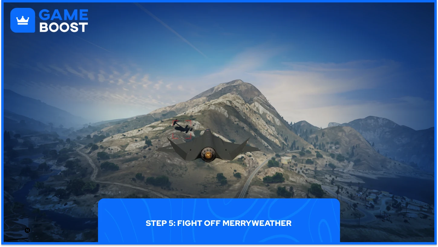 GTA 5 F-160 Raiju Merryweather