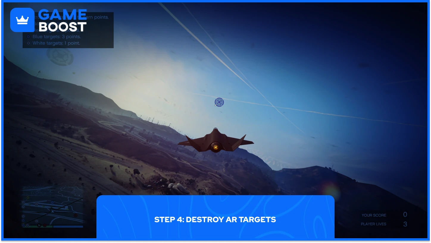 GTA 5 F-160 Raiju AR Hedefleri