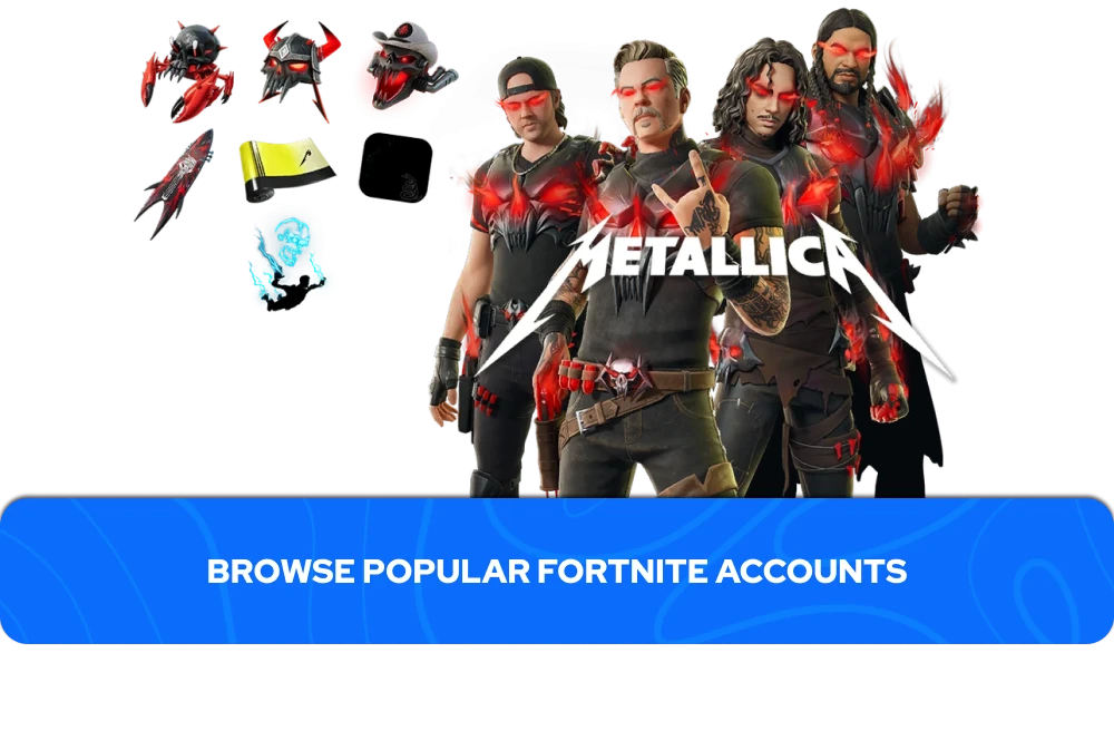 Popular Fortnite Accounts banner