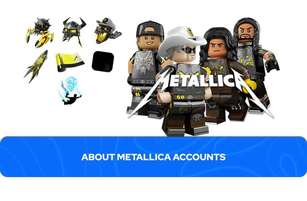 About Metallica accounts banner