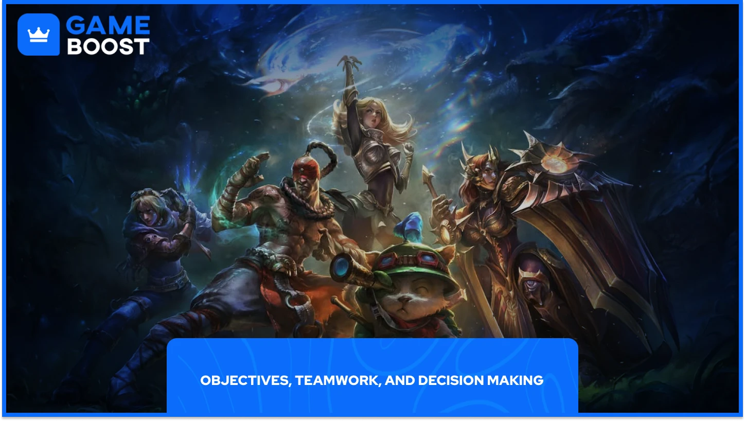 league of legends champion teamwork