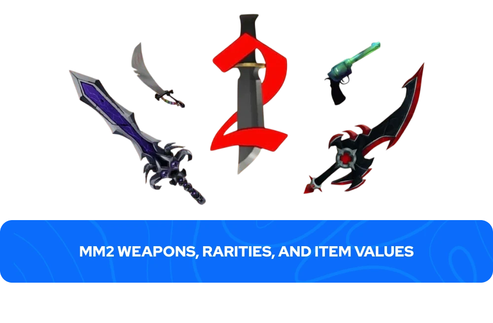 Armas de MM2, Rarezas y Valores de Ítems