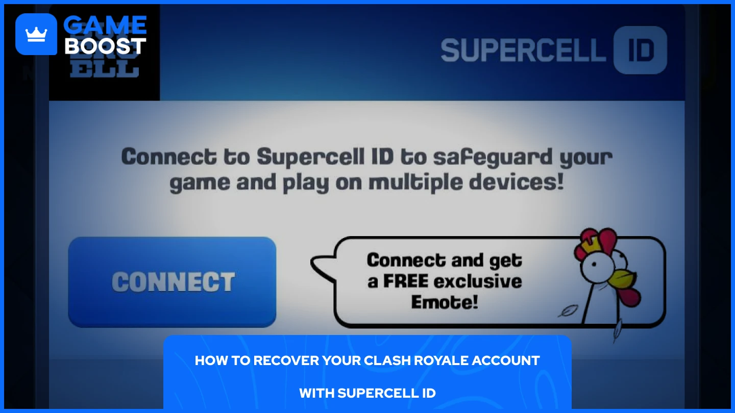Clash Royale oyun içi ayarlarının bir resmi