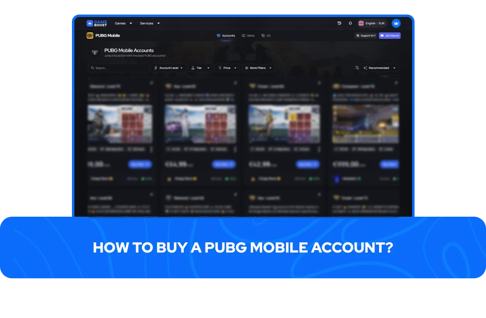 Cómo Comprar una Cuenta de PUBG Mobile