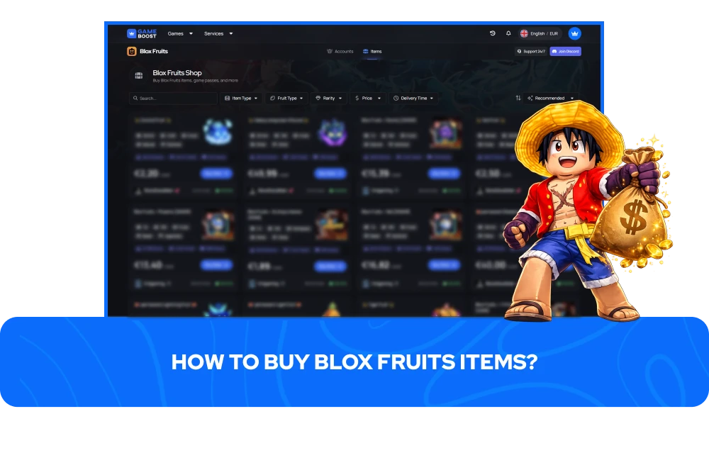 How to Buy Blox Fruits Items