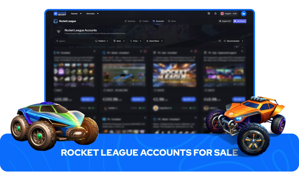 Rocket League Accounts for Sale
