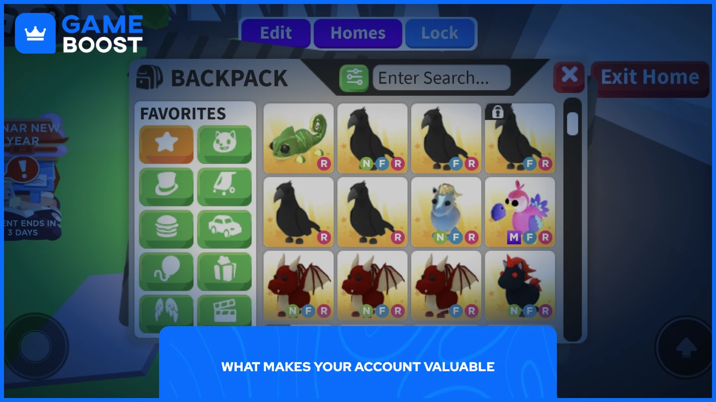 slika inventara igrača u adopt me