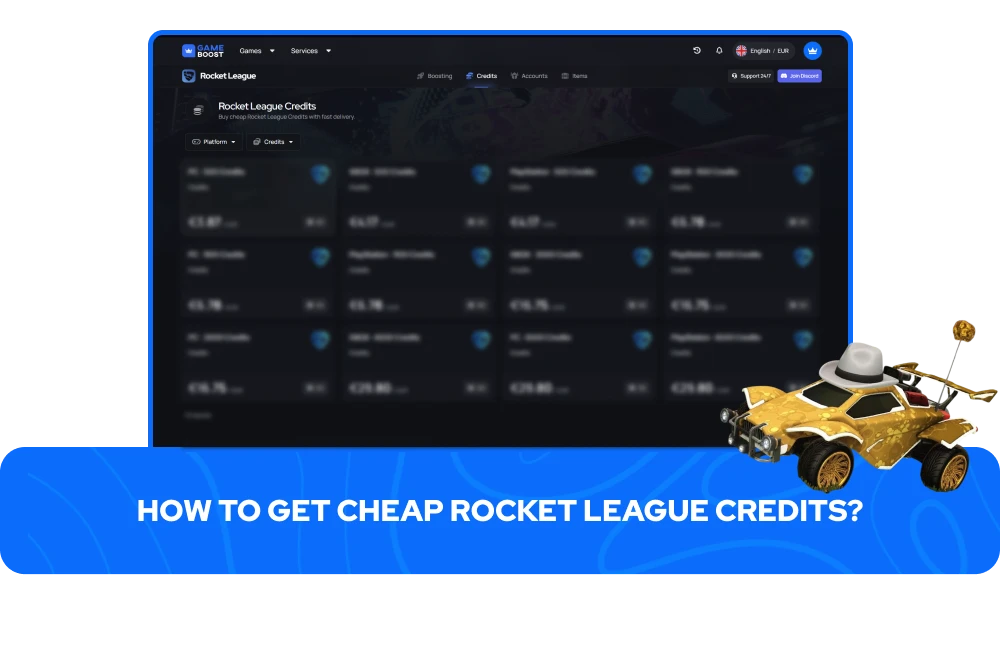 ¿Cómo obtener Créditos de Rocket League baratos?