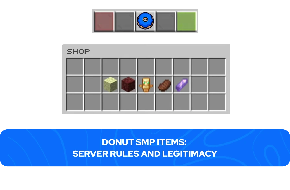 Donut SMP Items Server Rules and Legitimacy