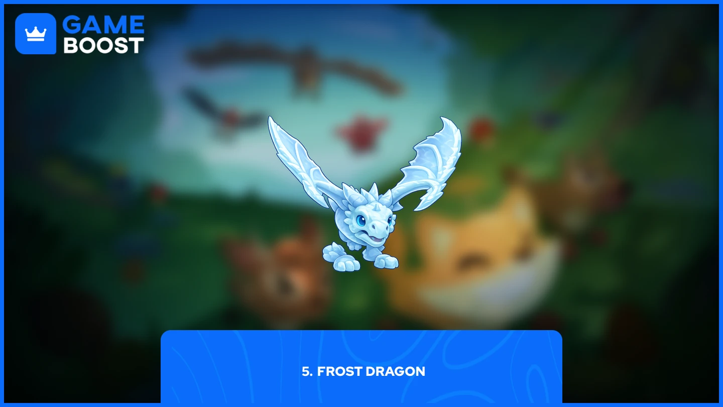 изображение питомца Ледяного Дракона в Adopt Me