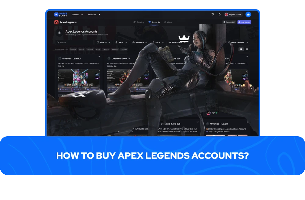 Cómo Comprar Cuentas de Apex Legends