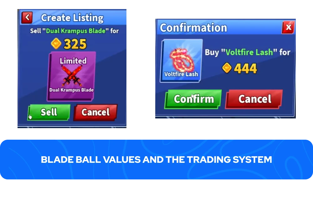 Blade Ball Values and the Trading System