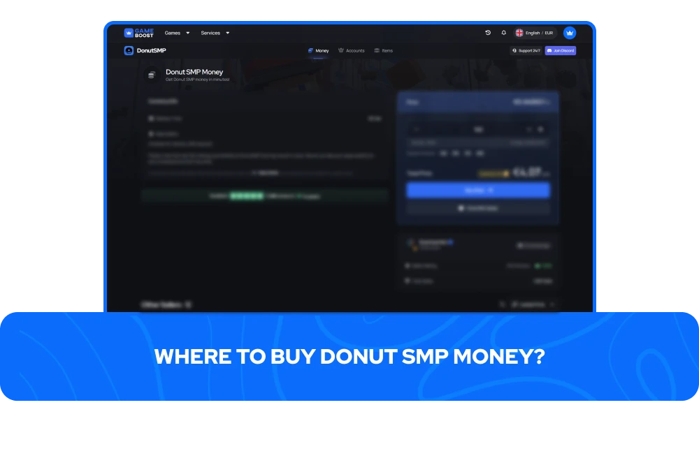 Where to Buy Donut SMP Money