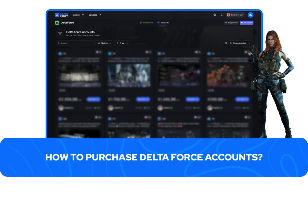 How to Purchase Delta Force Accounts