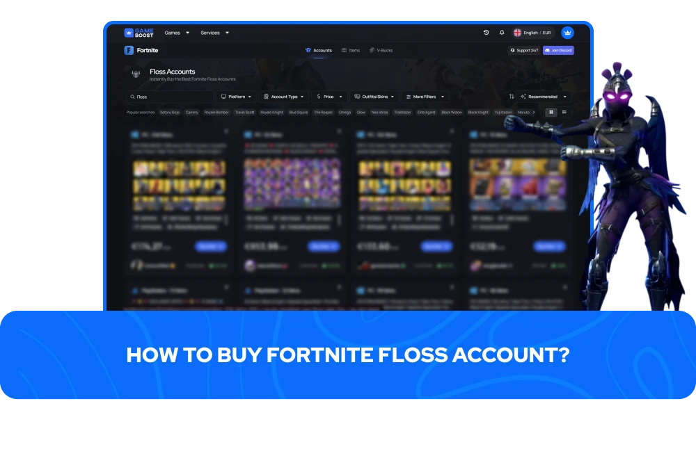 Kuinka ostaa Fortnite Floss -tili