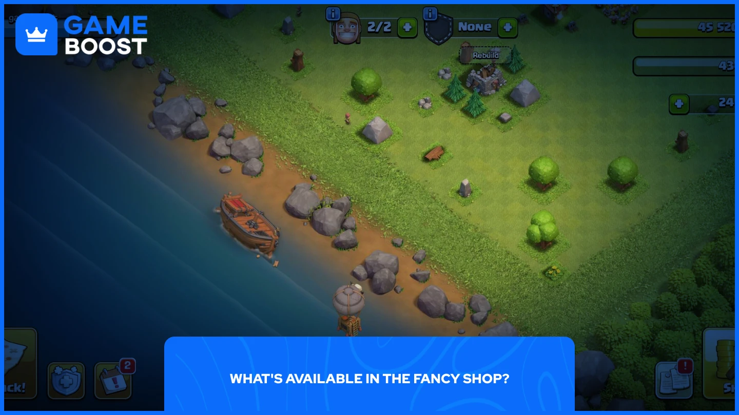 a picture of the boat in clash of clans