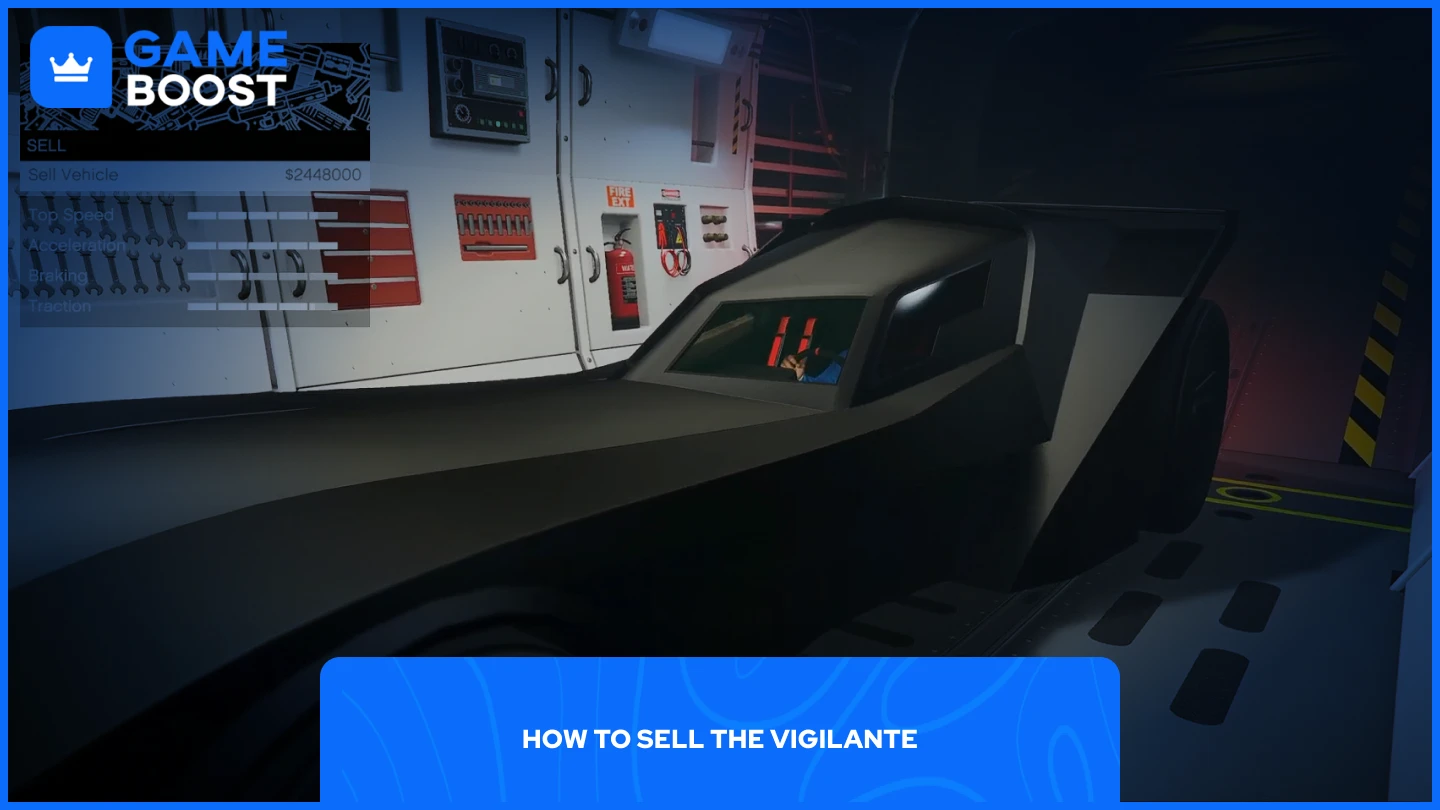 uma imagem de um jogador vendendo o Vigilante