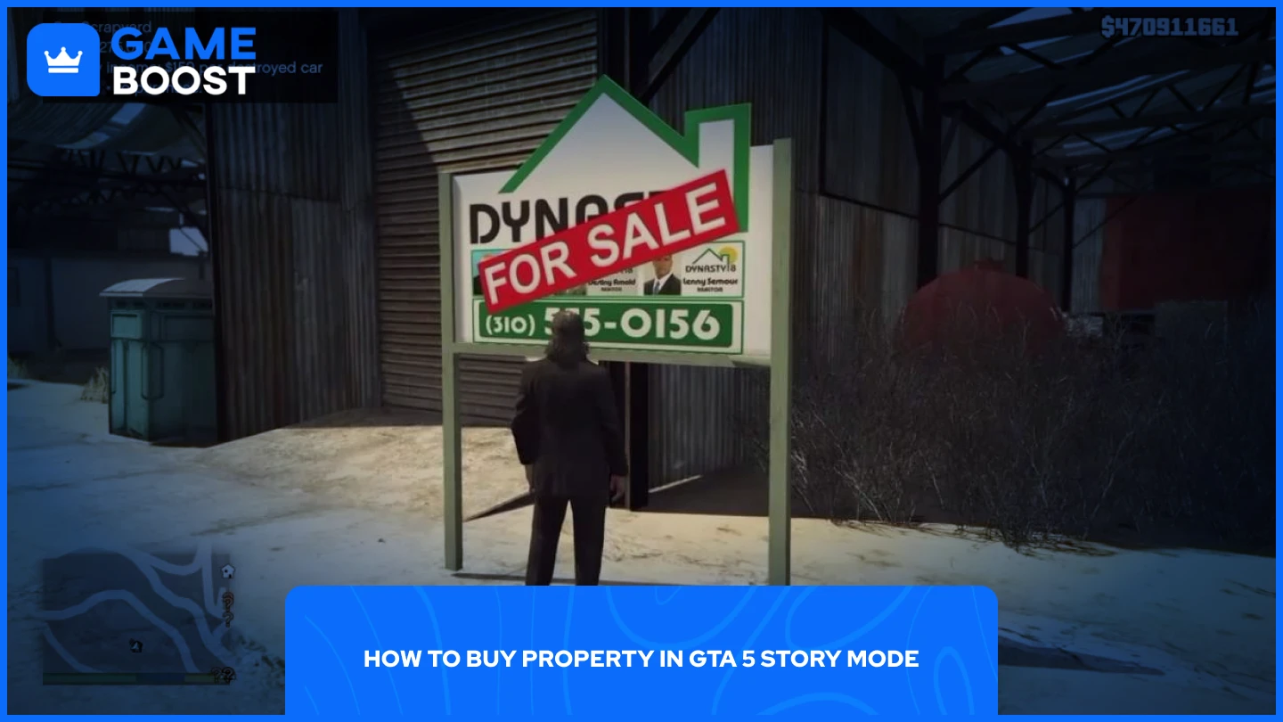 uma imagem de trevor comprando uma propriedade em gta 5