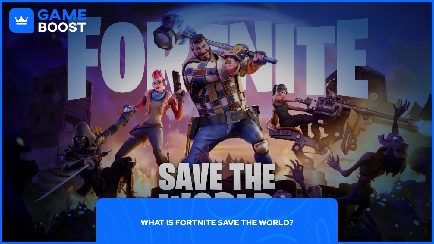 a picture of fortnite save the world artwork 