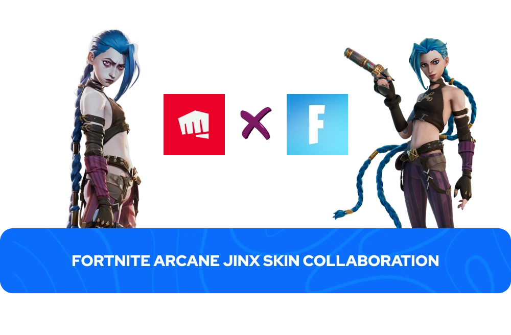 Fortnite Arcane Jinx Skin Collaboration