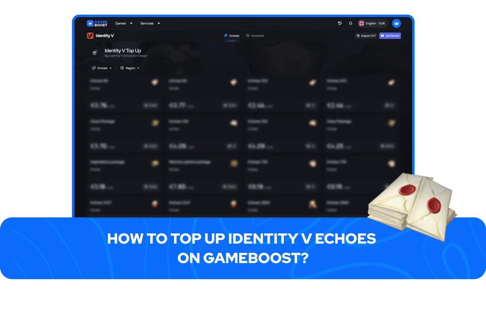 How to Top Up Identity V Echoes on GameBoost?