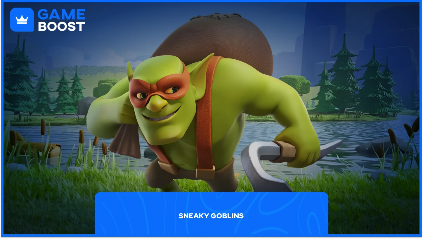 CoC Хитрый гоблин в поле