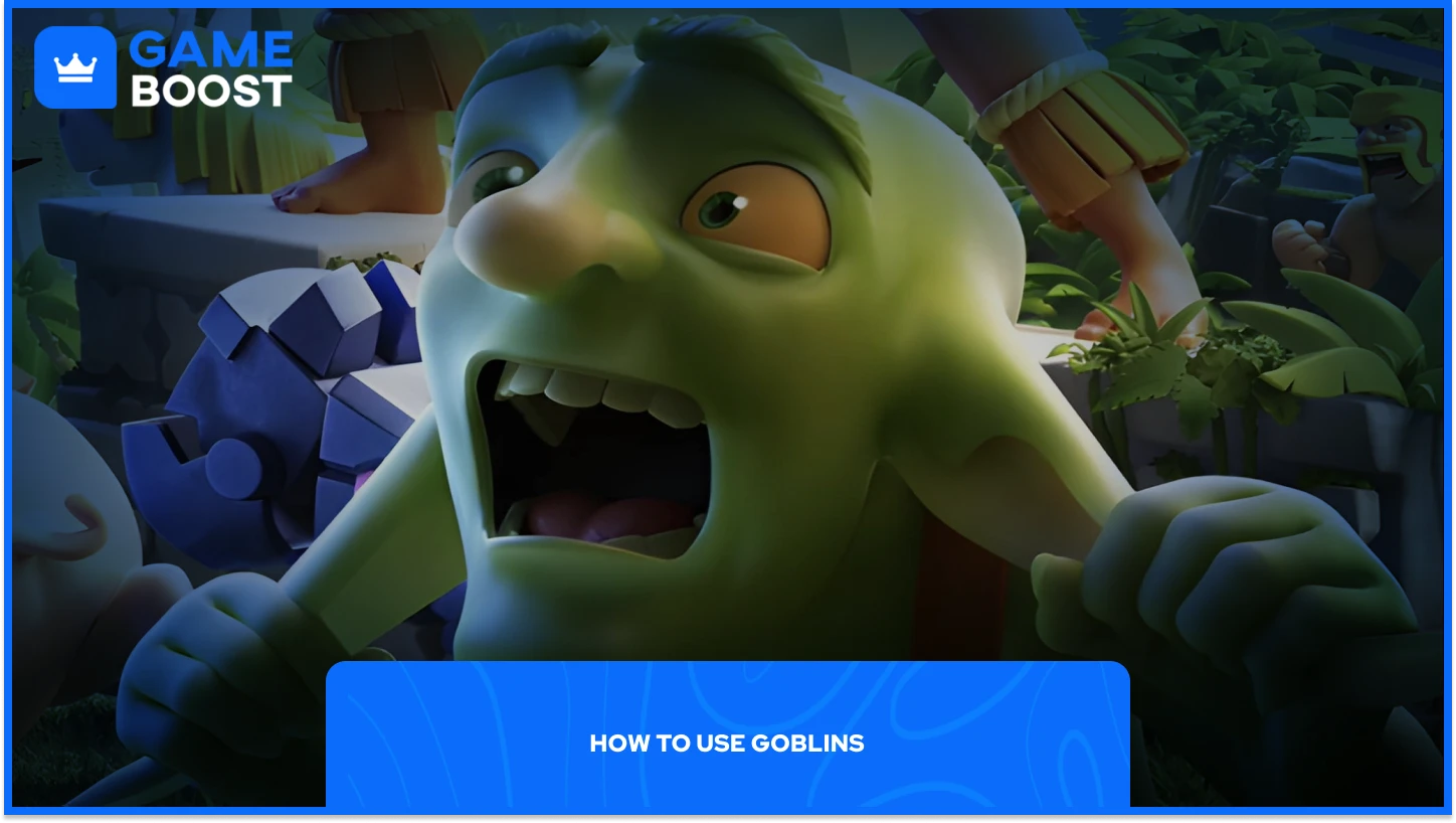 Гоблин из CoC, закрывающий уши и паникующий