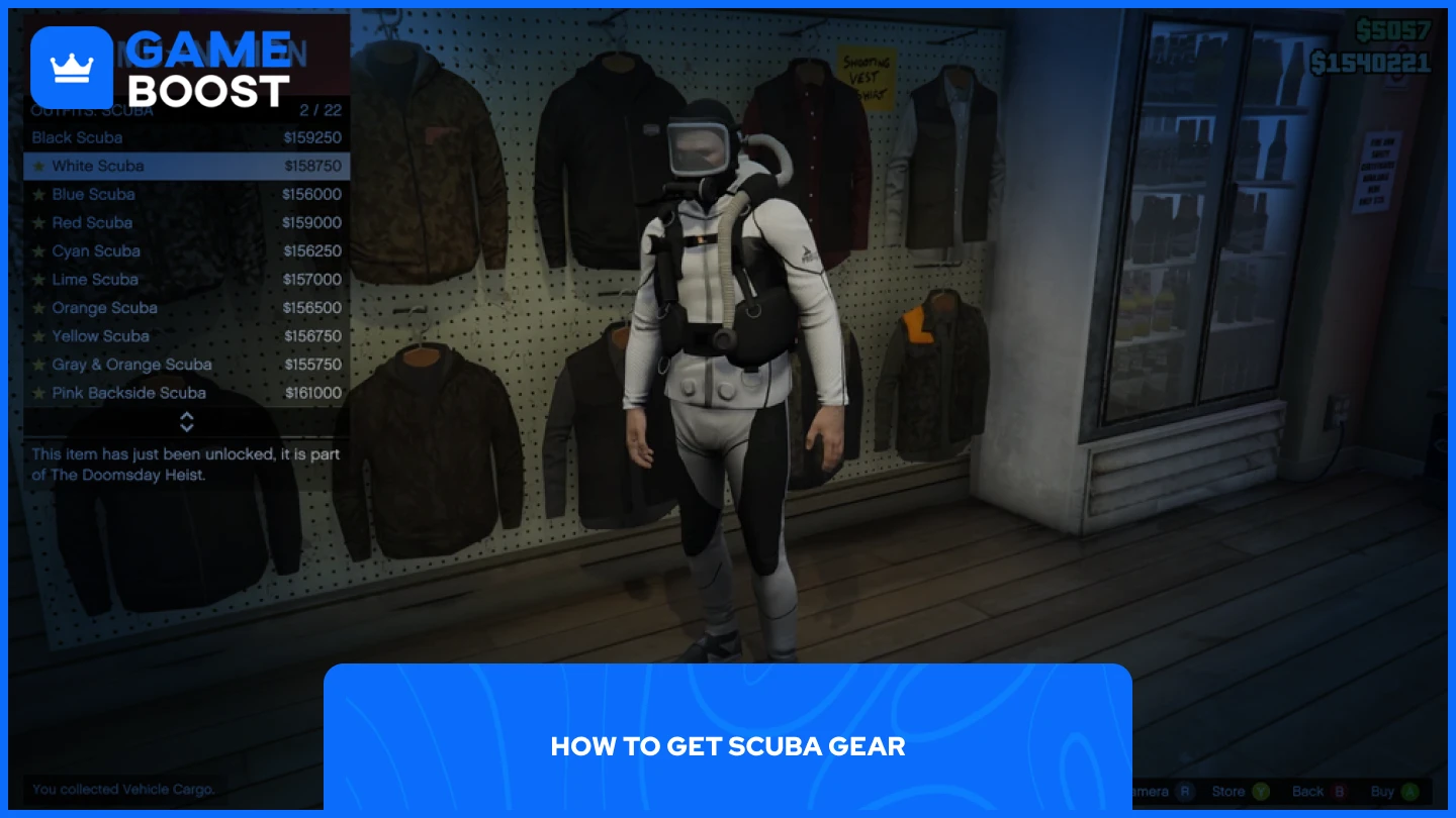 白色潜水装备的图片