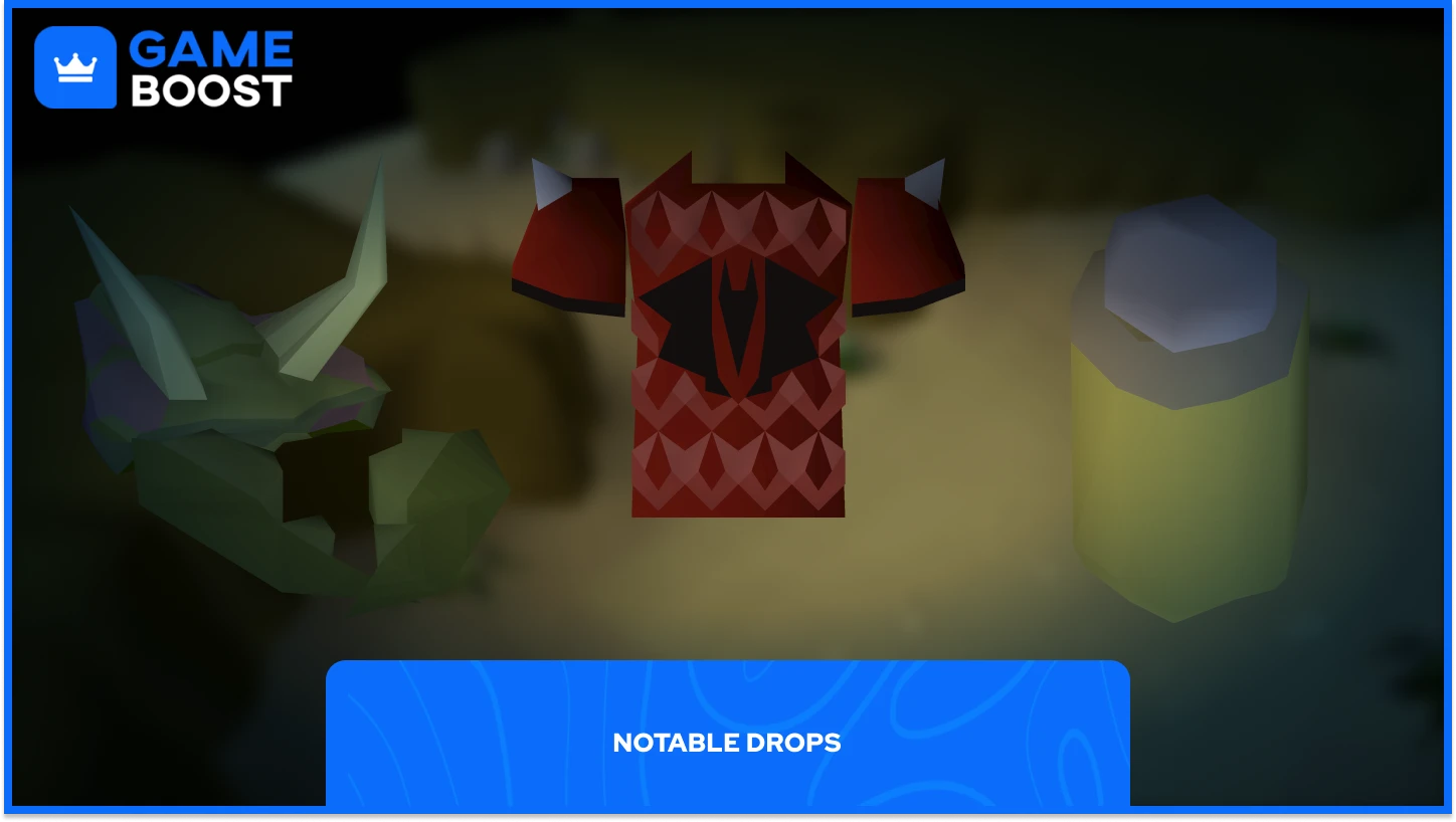 Kalphite Queenの主なドロップ