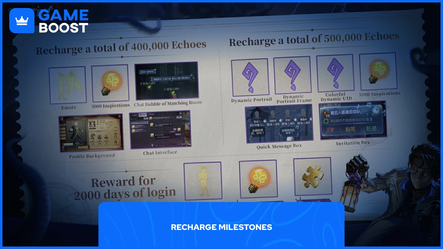 gambar titel Pengisian Ulang Identity V