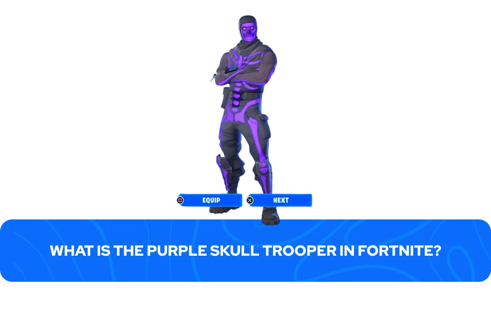 Кто такой Purple Skull Trooper в Fortnite