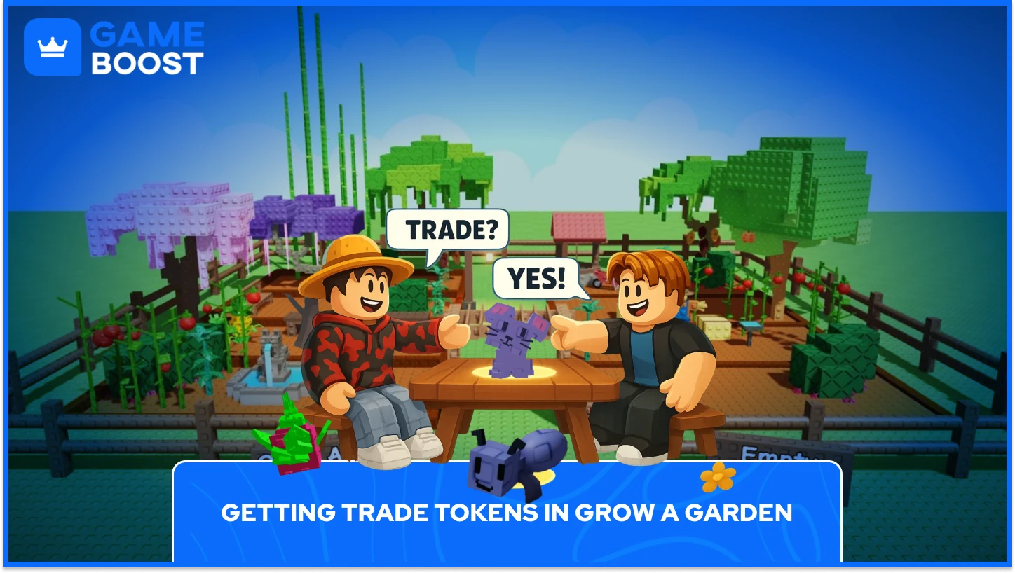 Getting Trade Tokens in Grow a Garden